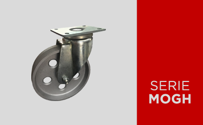 Cast iron monolithic wheels