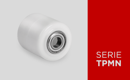 Rouleaux transpalette nylon monolithique