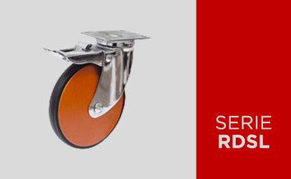 Roues DESIGN pour meubles en bois